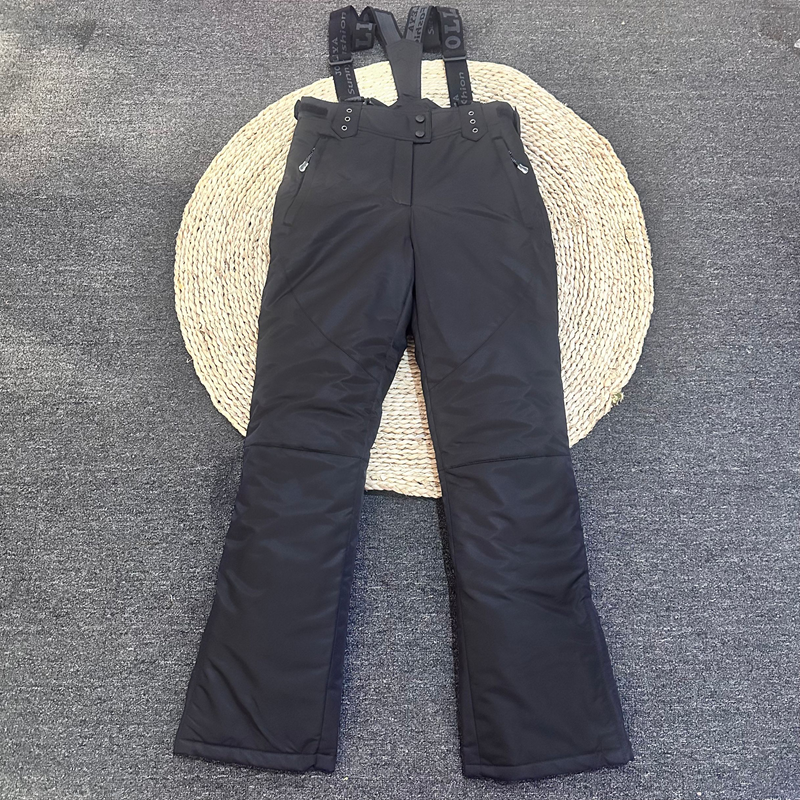 女士成人加厚保暖裤子防水防风单双板滑雪裤外贸原单冲锋裤