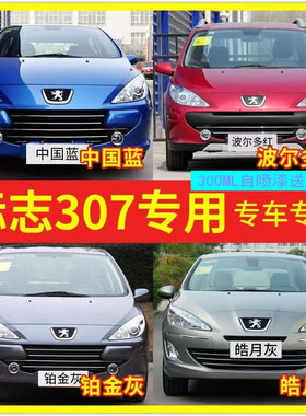 标致307自喷漆莱茵灰铂金
