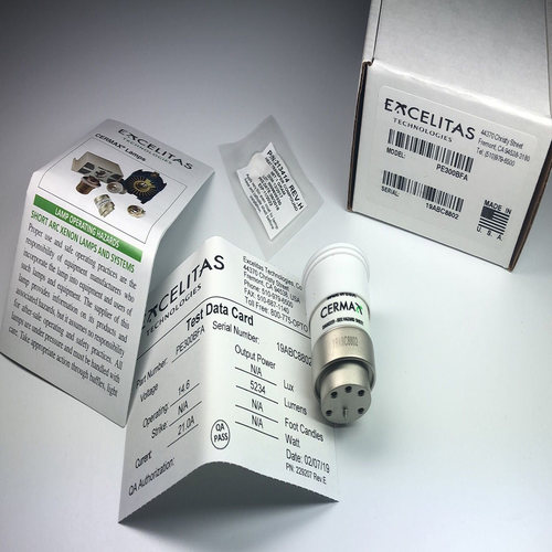 美国原装进口 Excelitas埃赛力达CermaxPE300BFA内窥镜灯泡冷光源
