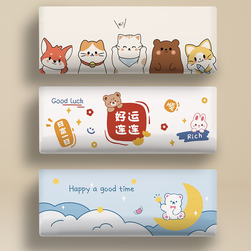 新款印花卡通全包空调防尘罩