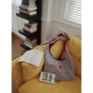 蝴蝶结碎花法棍饺子包ins原创小众 法式 CAPSULE EVENTS胶囊事件