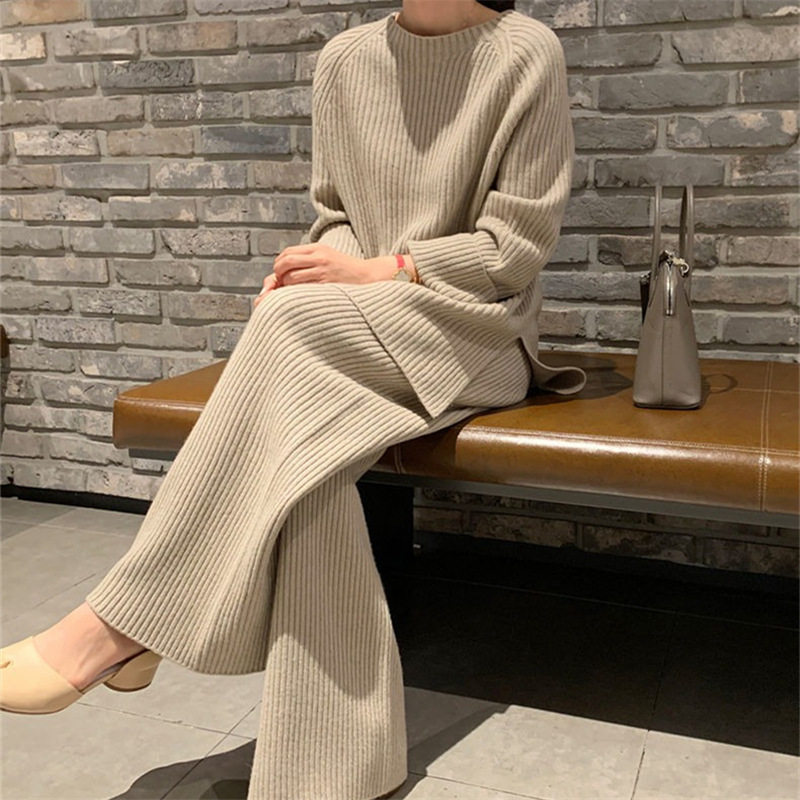 大码套装女两件2024年秋新