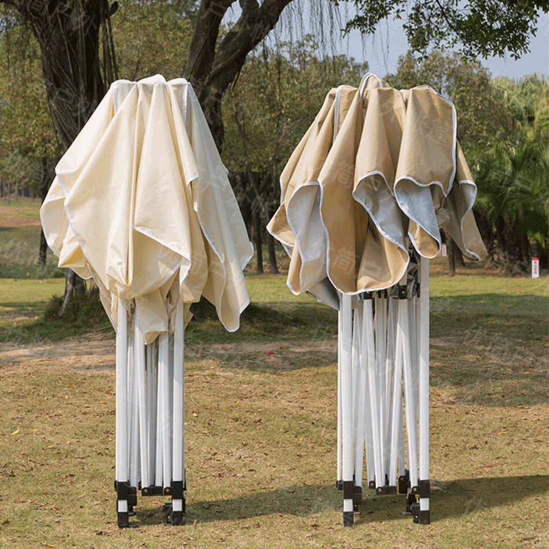 米白/卡其高颜值户外帐篷