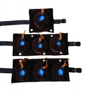 全铜不锈钢随身灸 艾灸盒七联纯棉艾灸罐胃部腰腹部艾炙盒温灸器