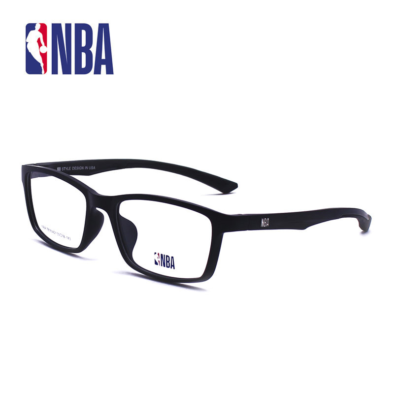 NBA7818 复古舒适配眼镜框防辐射近视架护目镜中性款简约一体板材