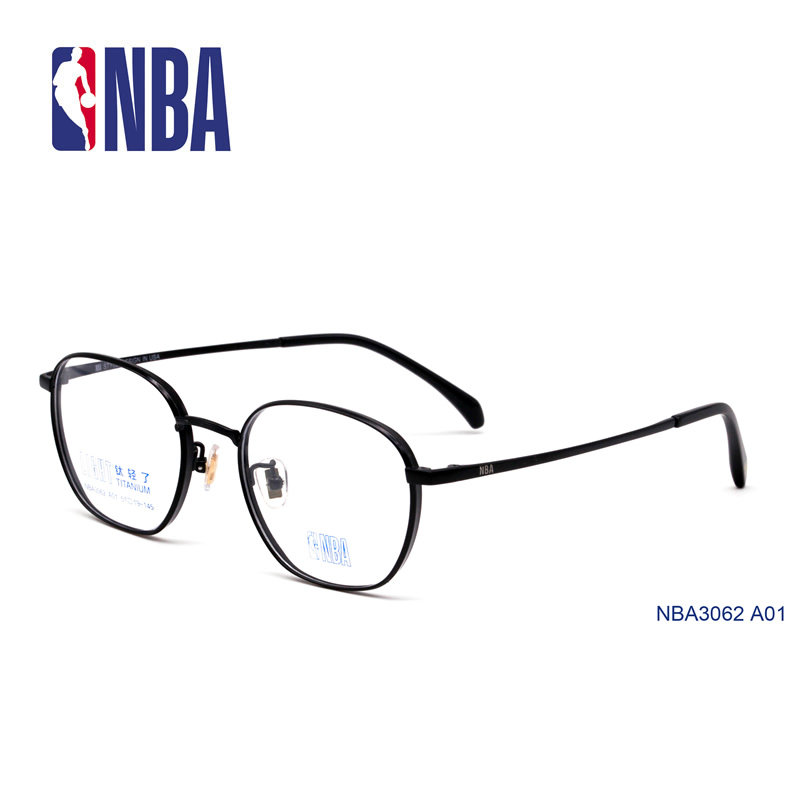 NBA3062 眼镜框眼镜架男女超轻纯钛近视可配成品有度数复古文艺圆
