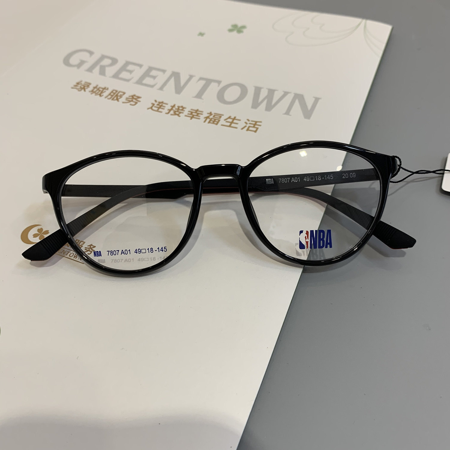 NBA7807 男女超轻近视眼镜框眼镜架圆形韩版复古文艺成品可配度数