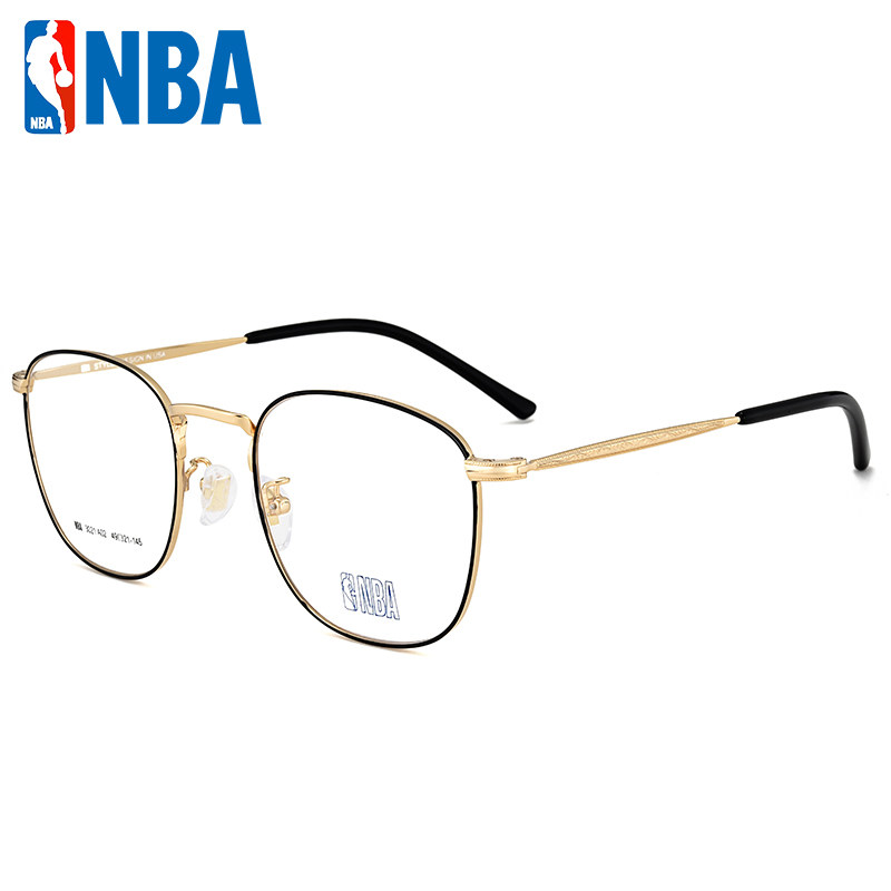 NBA3021 复古近视眼镜框文艺圆脸男女黑框日系小方框防辐射抗蓝光