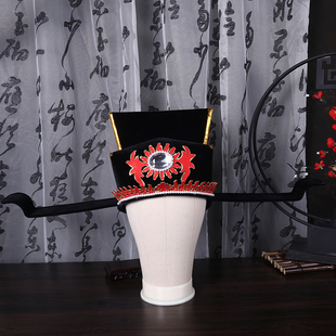 戏曲头饰帽子古装影视演出宋朝包公帽 乌纱帽相爷丞相头饰黑相刁