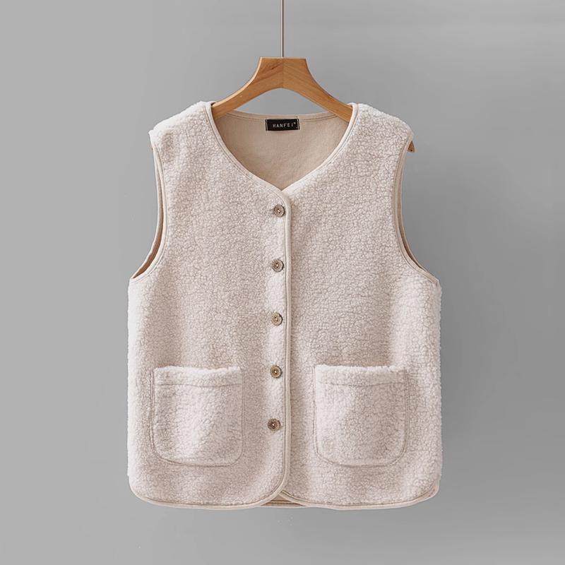马甲女2025春秋季薄款绒小个子宽松坎肩背心短款冬外套,女装/女士精品,马夹,淘宝优惠券,粉丝福利购,淘宝优惠卷