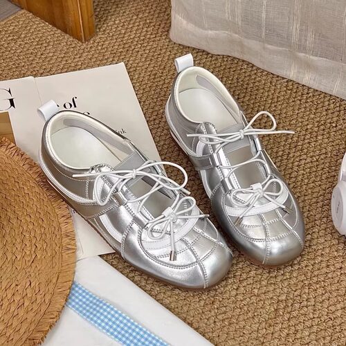 德训鞋运动芭蕾风玛丽珍休闲鞋