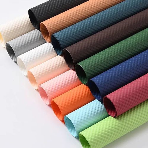 凹凸纹路立体压纹纸圆形花束包花纸材料新款鲜花包装纸花艺资材