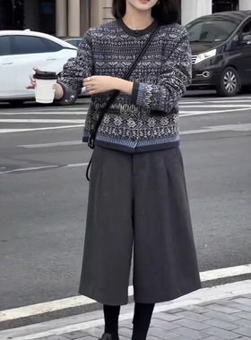 今年流行特惠241150大爱美依缘2025秋冬新款复古时尚长袖印花外套