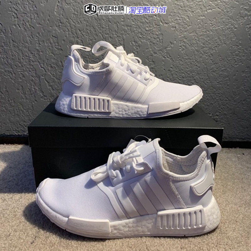 阿迪达斯三叶草男女鞋NMD BOOST休闲运动鞋FY9384 GZ7947 FV8730-成都肚腩十年陈酿正品保证- 淘优券