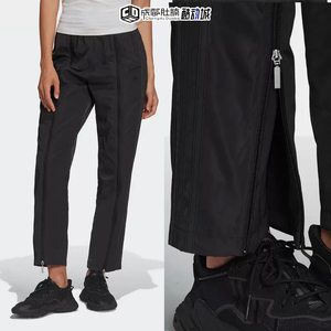 Adidas/阿迪达斯三叶草长裤女春夏梭织防风休闲运动工装裤HF7429