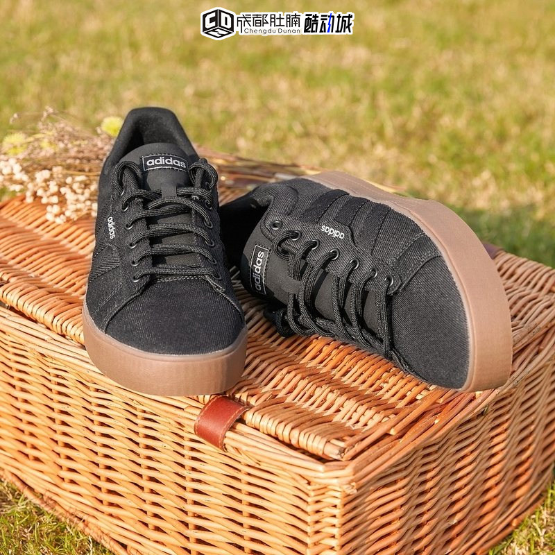 Adidas阿迪达斯男鞋DAILY 3.0低帮帆布休闲 