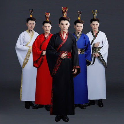 影视唐装演出古代汉服同款