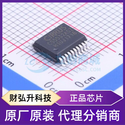 原装正品 CS5532-ASZ 封装SSOP-20-208mil 模数转换芯片ADC