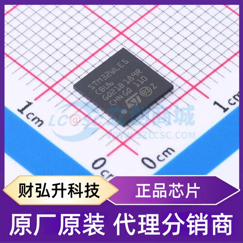 原装正品 STM32WLE5CBU6 封装UFQFPN-48(7x7) 单片机(MCU/MPU/SOC