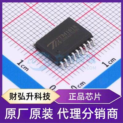全新原装 TM1618(TA1323C) 封装 SOP-18 数码管驱动
