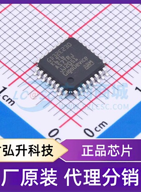 全新原装 GD32E230K6T6 封装 LQFP-32(7x7) 单片机(MCU/MPU/SOC)