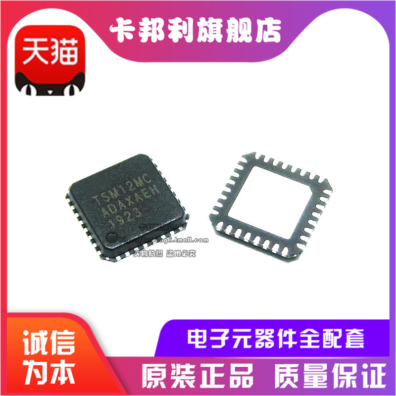 全新原装 TSM12M TSM12MC QFN-32 12通道电容式触摸IC