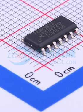 原装正品 74HC393D,653 封装SOIC-14 计数器/分频器