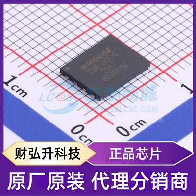 全新原装 W25N01GVZEIG 封装 WSON-8-EP(6x8) NAND FLASH