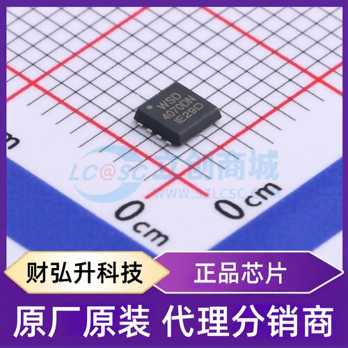 原装正品 WSD4070DN33 封装DFN3X3-8L 场效应管(MOSFET)