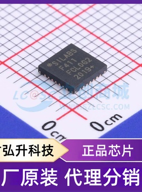 原装正品 C8051F411-GMR 封装QFN-28-EP(5x5) 单片机(MCU/MPU/SOC