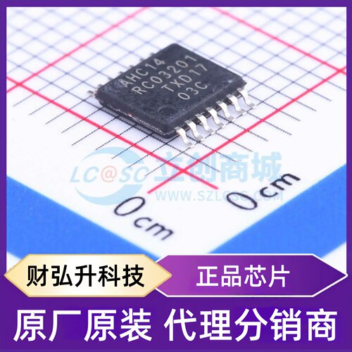 原装正品 74AHC14PW,118 封装TSSOP-14 反相器