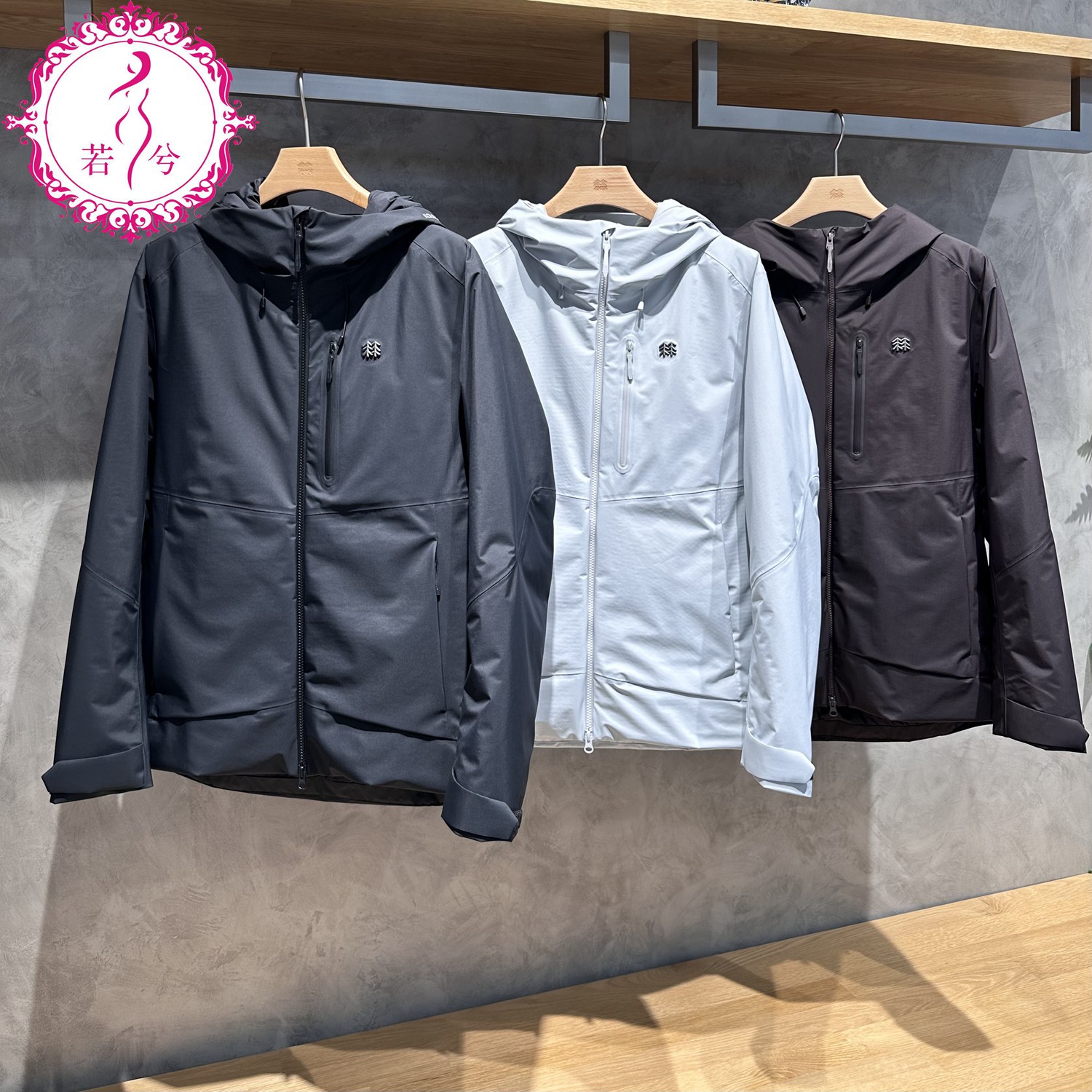 KOLON SPORT可隆25秋冬男士防风防泼水鹅绒夹克羽绒服LHDJ5WN083