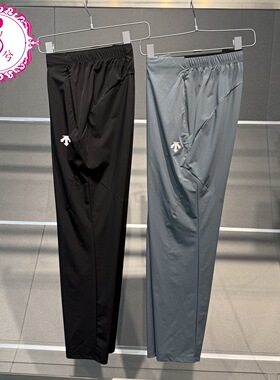DESCENTE迪桑特2025夏季男士跑步运动健身梭织运动长裤D5331RPT43