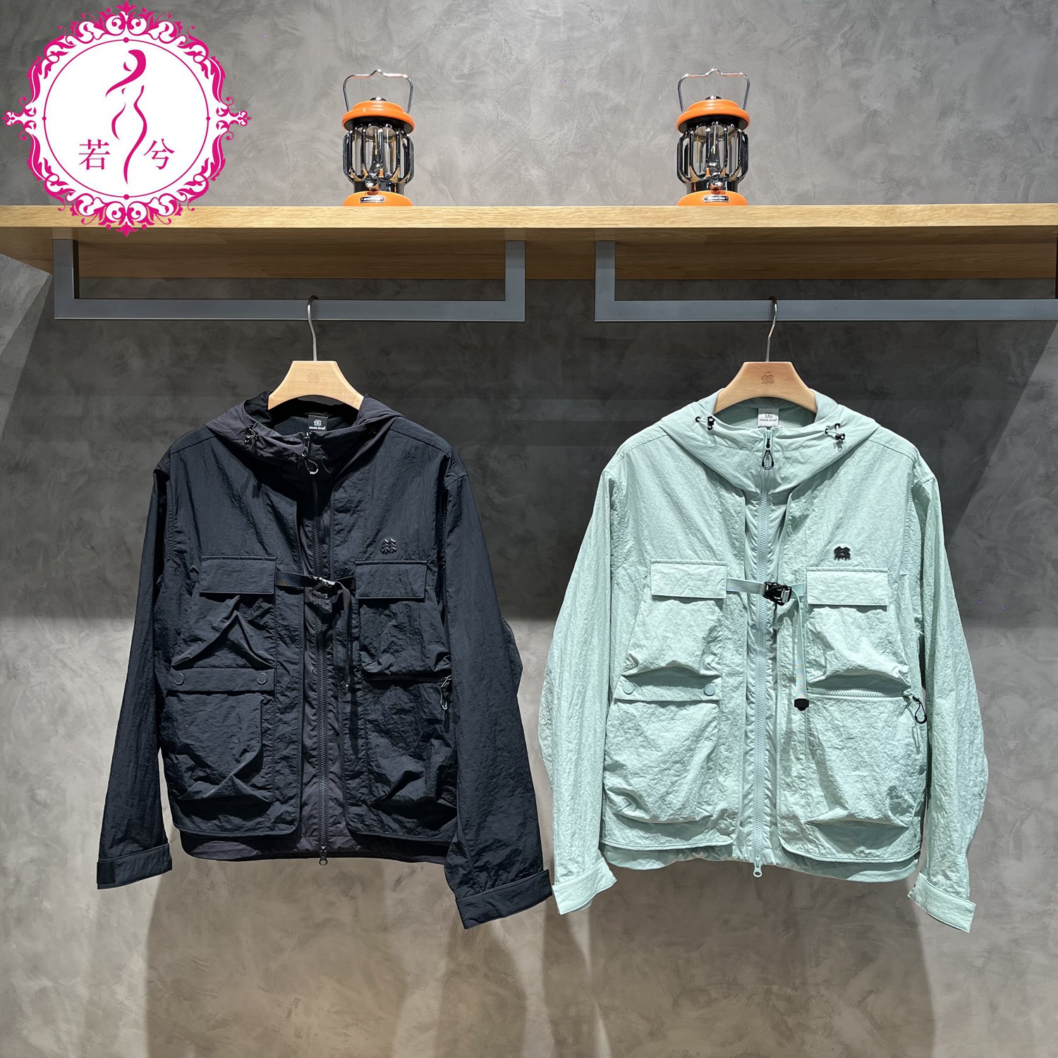 KOLON SPORT可隆25秋季男女同款户外两件套上衣外套LUJK5AT642