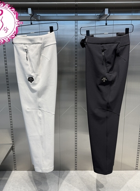 DESCENTE迪桑特秋冬男生SKI STYLE梭织运动加绒长裤D4431SPT63