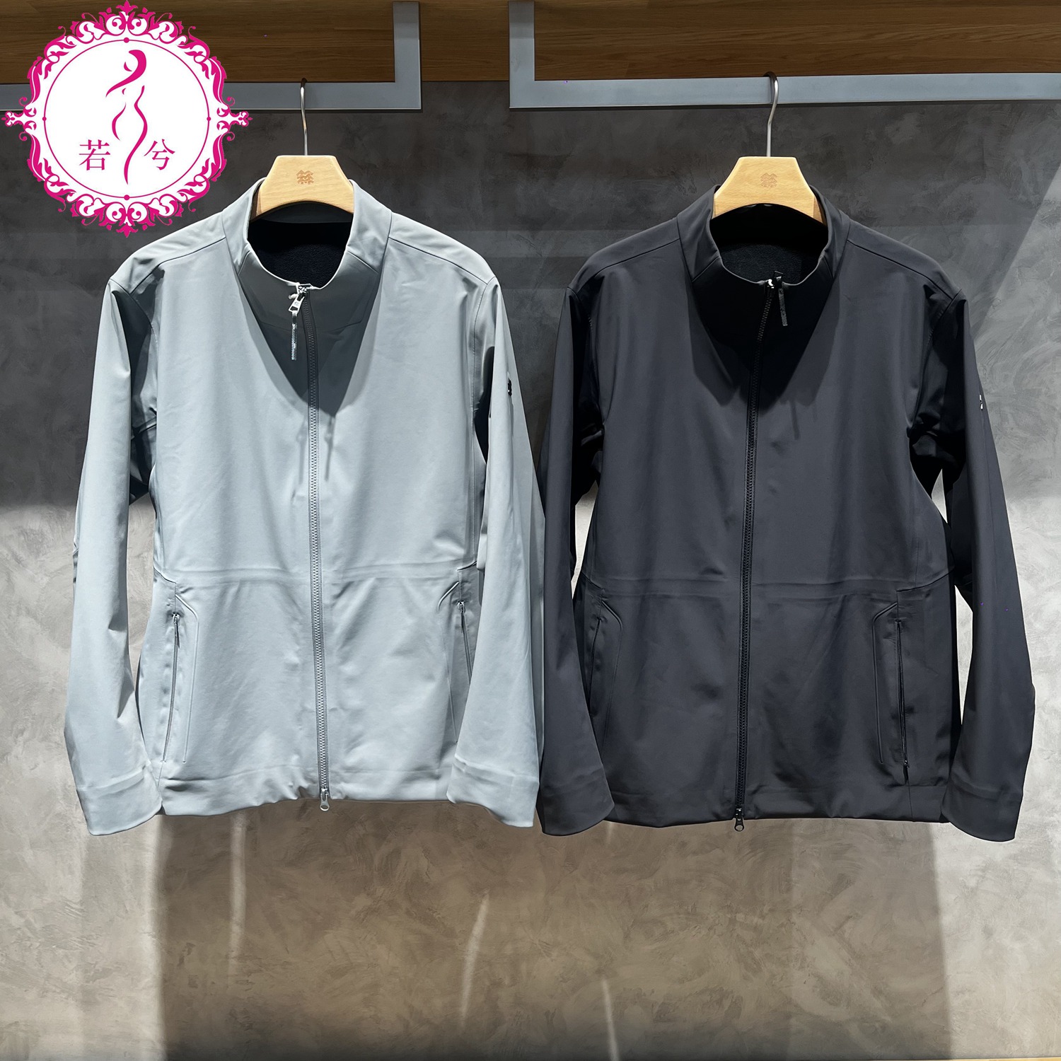 KOLON SPORT可隆2025秋冬男士防泼水防风抓绒商务外套LHJK5WT899