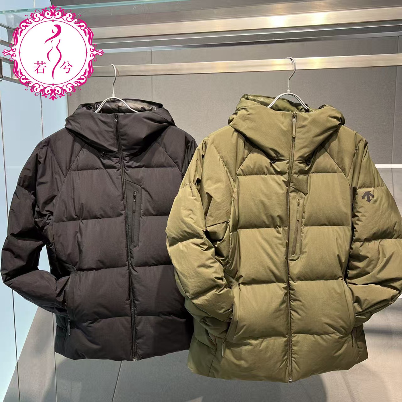 DESCENTE迪桑特2025冬季男女同款防泼水鹅绒保暖羽绒服D5433ODJ69