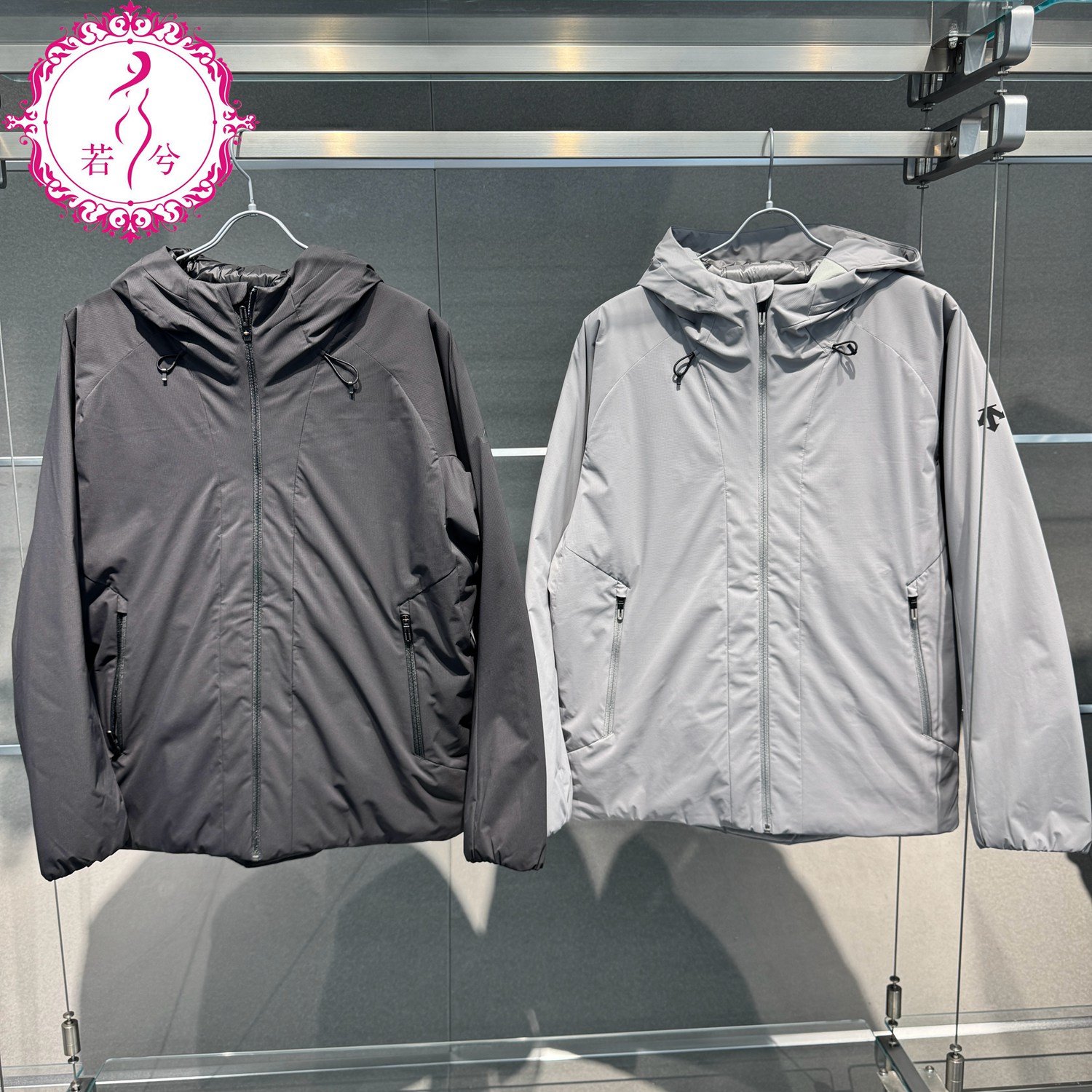 DESCENTE迪桑特2025冬季男士防风防水运动休闲保暖棉服D5431SPD50