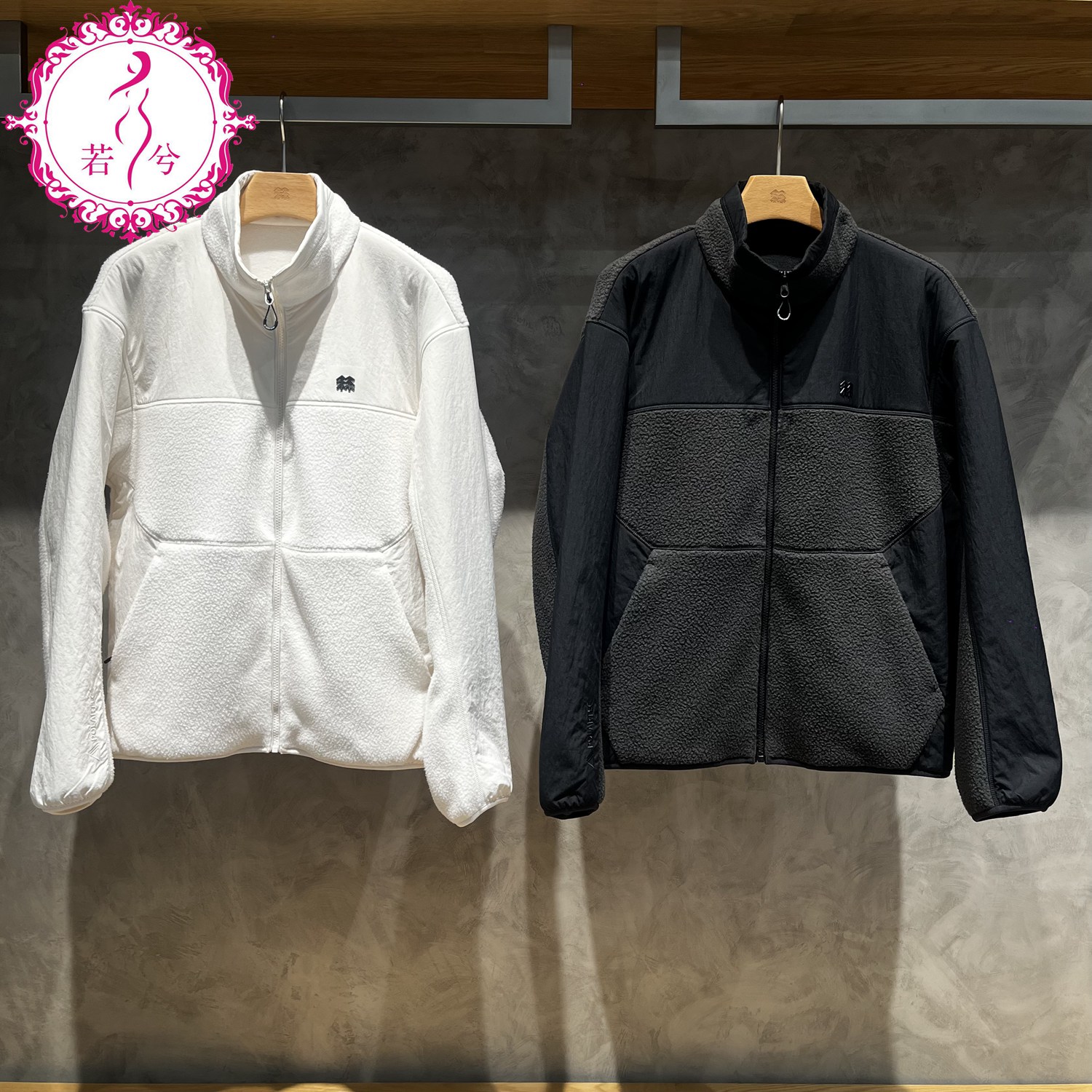 KOLON SPORT可隆2025秋冬男女同款抓绒衣保暖柔软夹克LUFJ5WT540