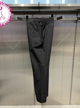 DESCENTE迪桑特秋冬男士运动健身防水薄绒梭织长裤D5131TPT51