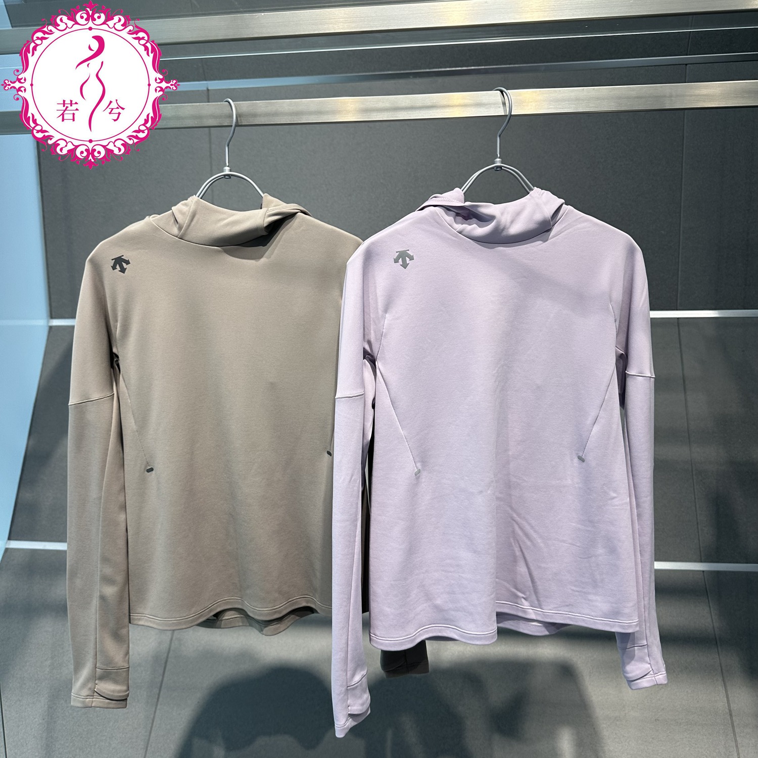 DESCENTE迪桑特2025秋冬女士综训吸湿速干防晒连帽卫衣D5432RHD05