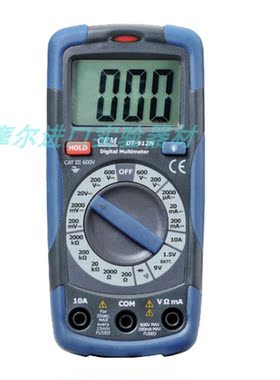 CEM/华盛 经济型数字万用表 DT-912N MULTI METER 原装现货