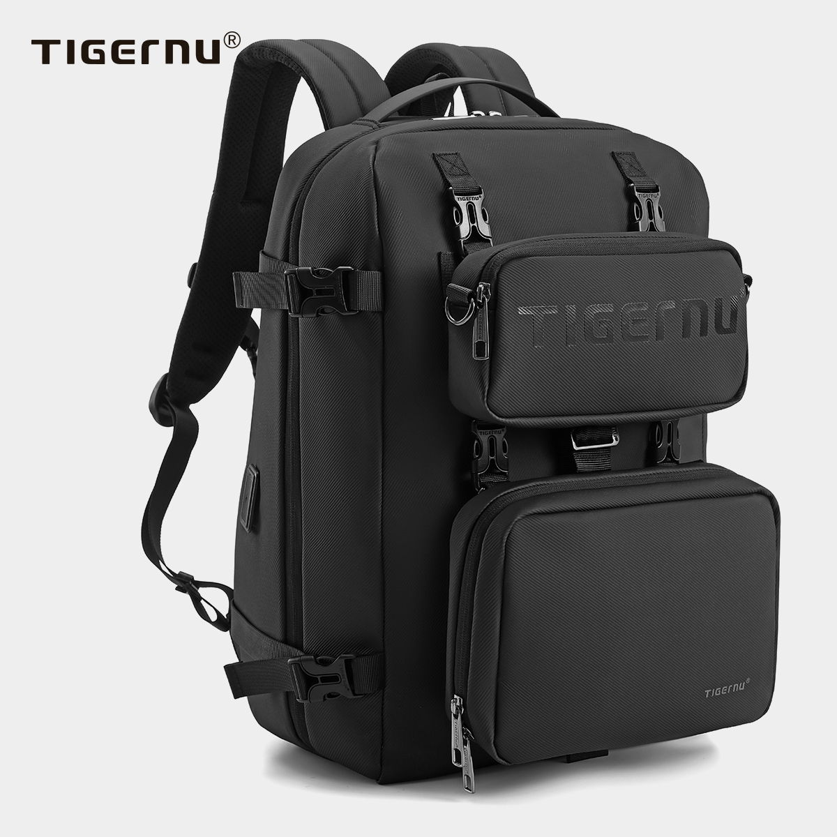 商务休闲旅行双肩包防水大容量