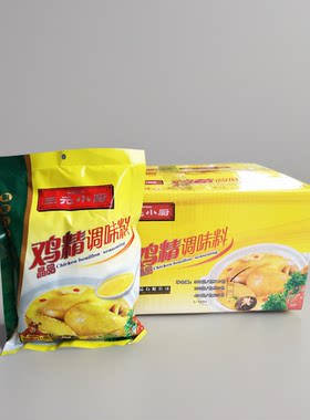 三元小厨鸡精908克X10包整箱三鲜火锅老母鸡精粉麻辣烫-多省包邮