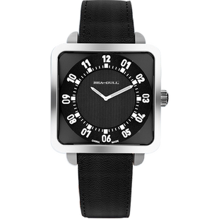 海鸥表卓尔系列建筑艺术装 都市气质方形自动机械表夜光7054 饰风格