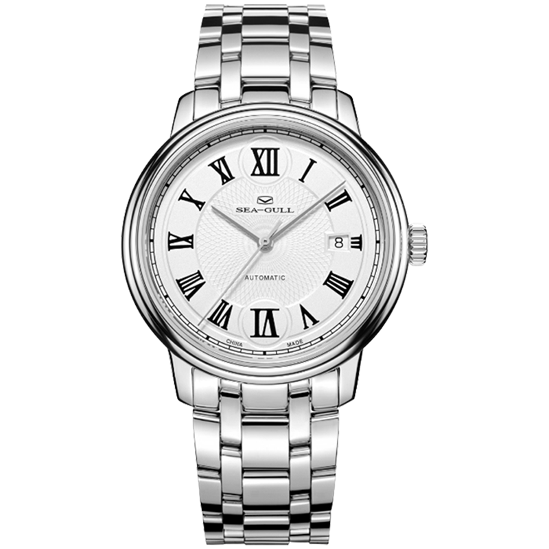 seagull海鸥钢带商务男士手表