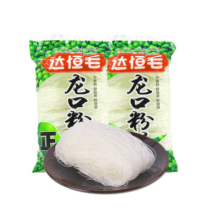 达恒毛酸菜豌豆龙口方便细粉丝