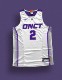 型球衣 logo印字透气分割版 ONCT品牌美式 原创团队定制篮球服套装