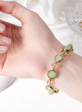 Shopify爆款渐变色水晶玻璃儿童