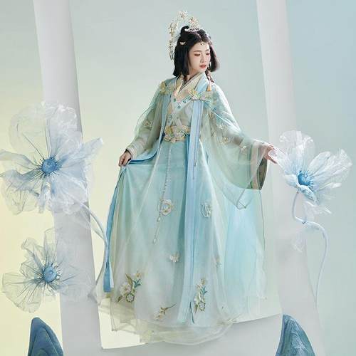 女晋制斗篷一片式破裙改良